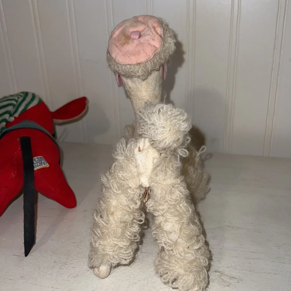 4 vintage Dream pets reindeer mouse poodle dinosaur Christmas